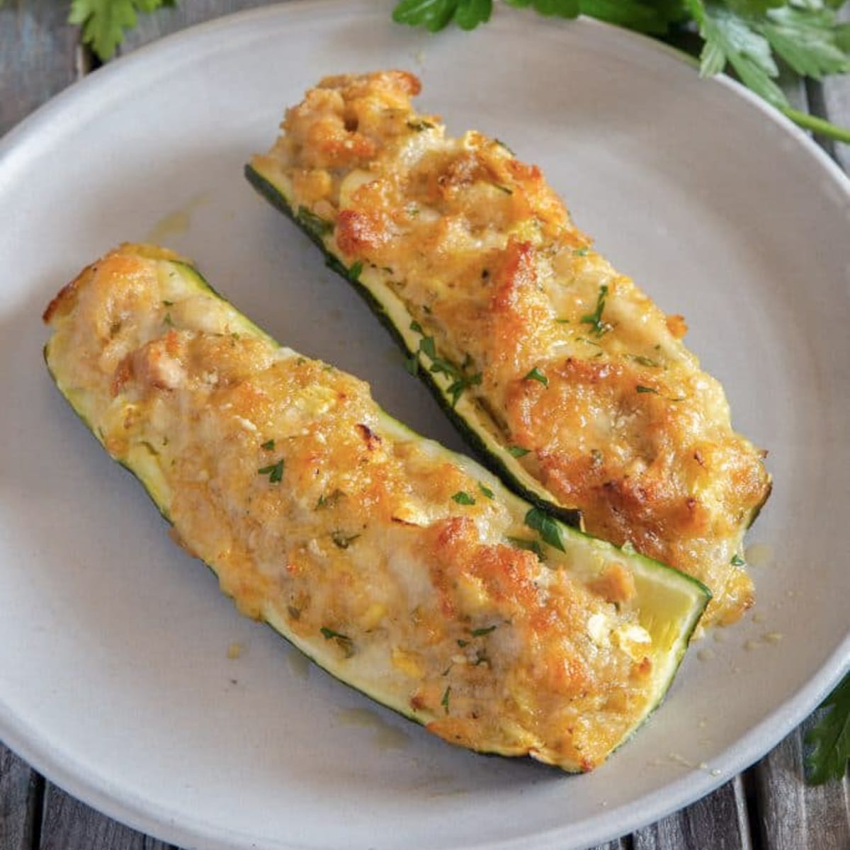 Stuffed Zucchini